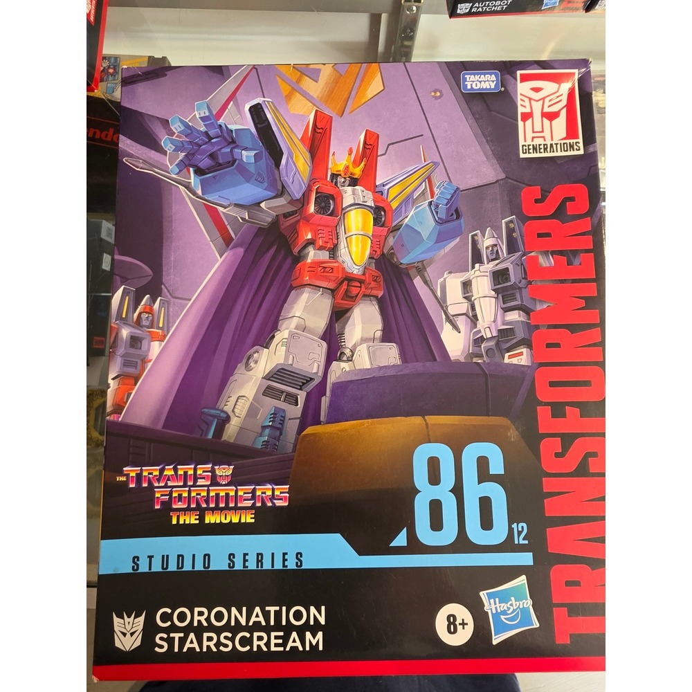 Transformers Studio Series 86-12 Coronation Starscream Leader Class Figure NEW